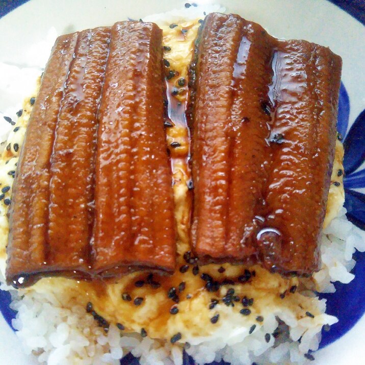 黒ごま香る♡うなとろ丼♡